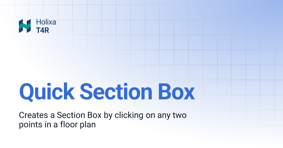 Quick Section Box | Be.Smart T4R